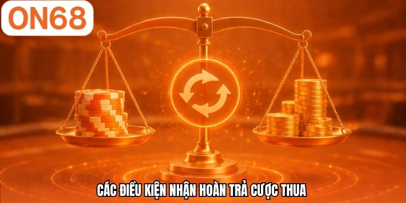 Các điều kiện nhận hoàn trả cược thua 